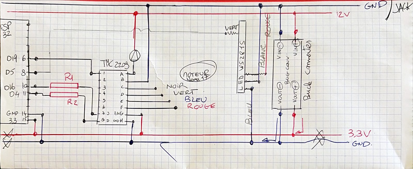 Câblage et intégration électronique