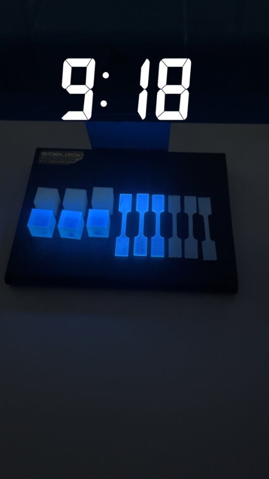 Test UV — 500 h, 365 nm