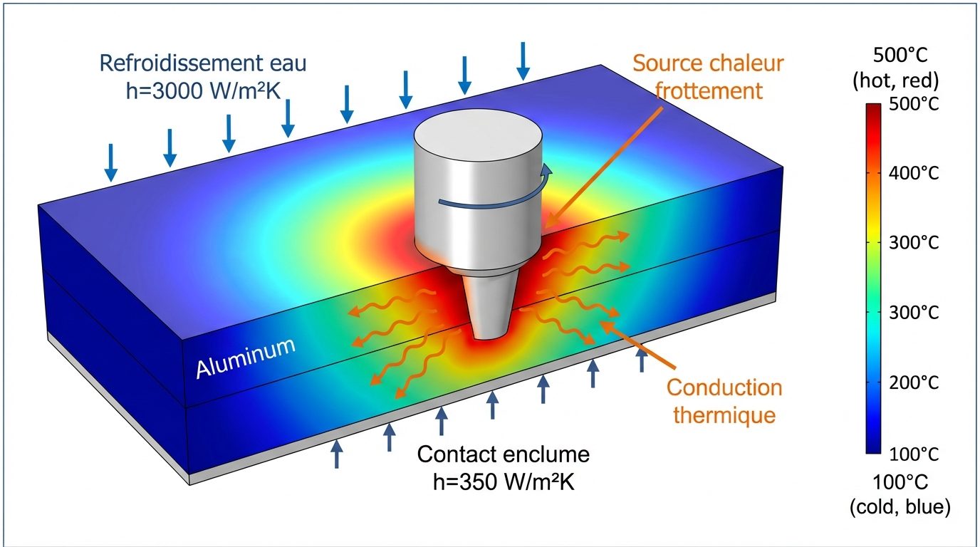 Optimisation énergétique du soudage immergé (UFSW)